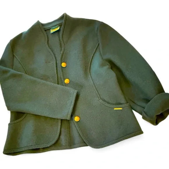 Vintage Geiger of Austria Boiled Wool Jacket - Picture 1 of 11